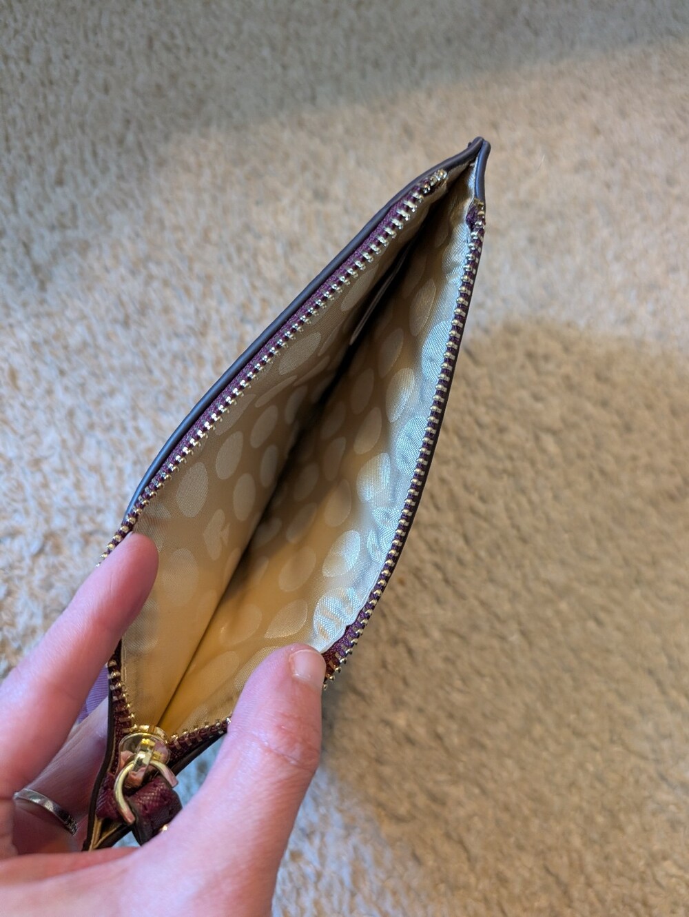 Kate Spade New York Plum Wristlet Pouch - Picture 5 of 8